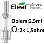 iSmoka-Eleaf GS AIR clearomizer stříbrný 2,5ml – Hledejceny.cz