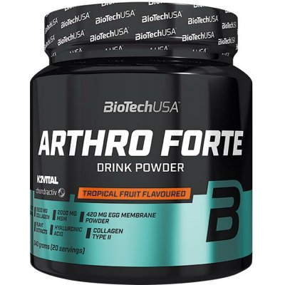 BioTechUSA Arthro Forte - Tropické ovocie 340g – Sleviste.cz