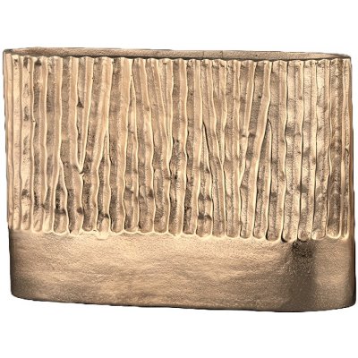 Dekorační zlatá váza 39 x 10,5 x 25,5 cm – Hledejceny.cz