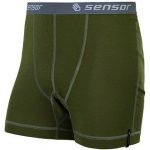 Sensor MERINO DF pánské trenky safari green – Zbozi.Blesk.cz