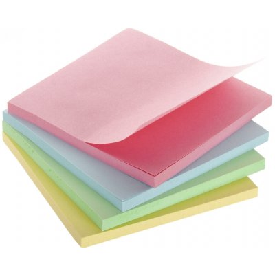 bloček samolepicí 7,5x7,5cm mix barev (4x50ks) – Hledejceny.cz