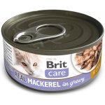 Brit Care Cat Real Mackerel in gravy 80 g – Hledejceny.cz