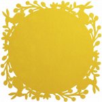 Mybesthome Velikonoční prostírání RABBIT žlutá 38x38 cm – Hledejceny.cz