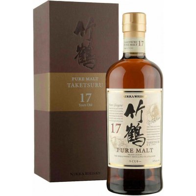 Nikka whisky Taketsuru 17 Y.O. Pure malt 43% 0,7 l (karton) – Hledejceny.cz