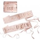 Ginger Ray Šerpy Team Bride rose gold