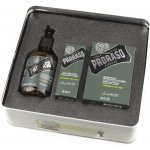 Proraso Cypress and Vetyver pro vousáče šampon na vousy 200 ml + balzám na vousy 100 ml + olej na vousy 30 ml dárková sada – Zboží Mobilmania