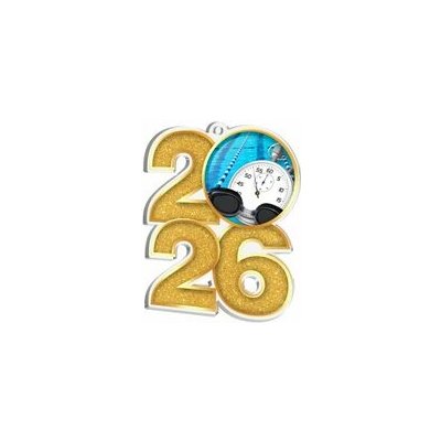 Poháry Bauer Akrylátová medaile MDA2026M24 Plavání – Sleviste.cz