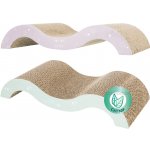 JUNIOR škrabací vlna karton 38 x 7 x 18 cm – Zboží Dáma