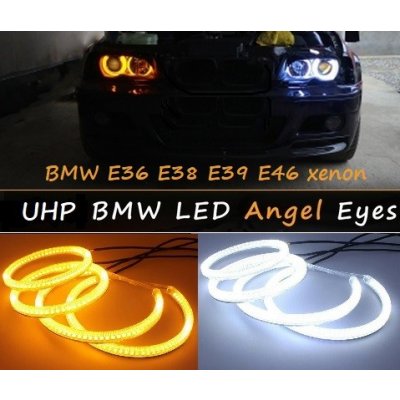 Angel Eyes kroužky LED BMW E36 E38 E39 E46 xen UHP + blinkr – Zboží Mobilmania