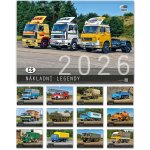 Nástěnný MAXI CS NÁKLADNÍ LEGENDY velikost 480 x 680 mm 2026 – Zboží Mobilmania