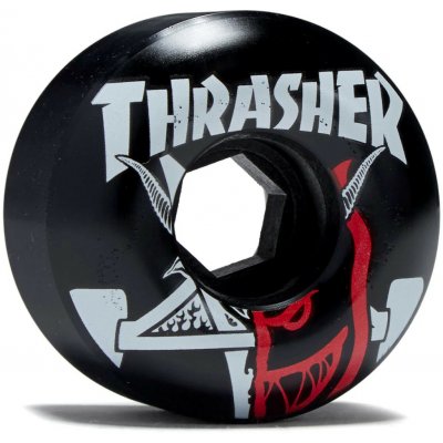 Spitfire Thrasher Thrash & Burn Classic Full Black 80HD 56mm – Zboží Mobilmania