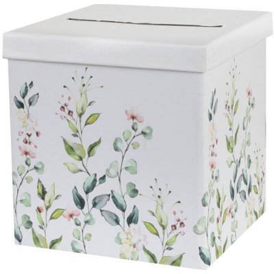 Paris Dekorace Svatební krabice - květiny – Zboží Dáma