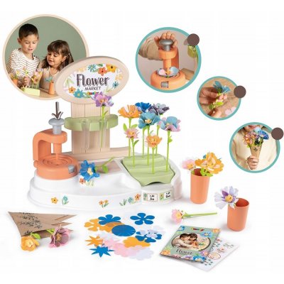 Smoby Flower market – Zboží Mobilmania