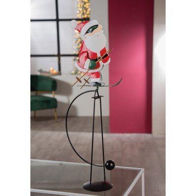 Gilde Stojanová dekorace Santa Pistenschreck, 53 cm – Hledejceny.cz