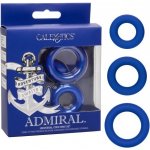 CalExotics Admiral Cock Ring Set, sada 3 ks elastických kroužků na penis – Hledejceny.cz