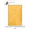 Výroba nástrahy Tommi-Fly Streamerové Vlasy Nuclear Streamer Hair Gold