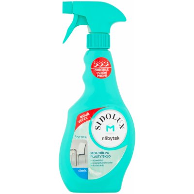 Sidolux M čistící prostředek na nábytek Classic rozprašovač 400 ml – Sleviste.cz