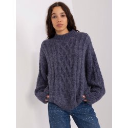 ITALY MODA pletený rolák at-sw-2363-2.11p dark blue