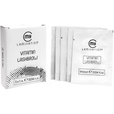 My Lamination My Lamination® Vitamin Lashbrow – sáčky 5 × 1 ml – Hledejceny.cz