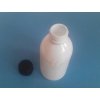 Lékovky Tera Plastová lékovka bílá s černým víčkem 200 ml