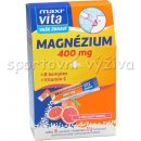 Doplněk stravy Maxivita Magnezium 400 mg+B komplex+Vitamín C stick 16 ks