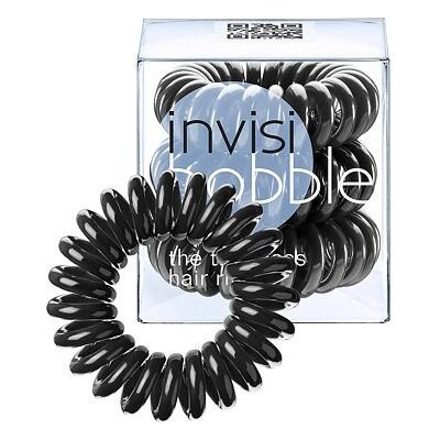 Invisibobble gumička do vlasů 3 ks barva Crystal Clear - průhledná