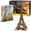 3D puzzle CubicFun 3D puzzle National Geographic: Eiffelova věž 80 ks