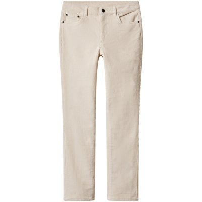 Esmara Dámské manšestrové kalhoty bílá – Zboží Dáma