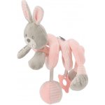 Baby Mix hračka na postýlku spirála králík růžový – Zbozi.Blesk.cz