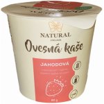 Natural Jihlava ovesná kaše bez lepku jahodová 80 g – Zbozi.Blesk.cz