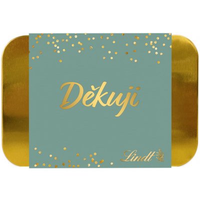 Lindor pralinky v plechovce Děkuji 200 g – Hledejceny.cz