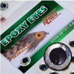 Hends Epoxidové Oči Epoxy Eyes Realistic Silver Holographic 5 mm – Hledejceny.cz