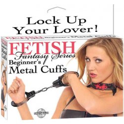 Fetish Fantasy Kovová pouta Series Beginner's Metal Cuffs