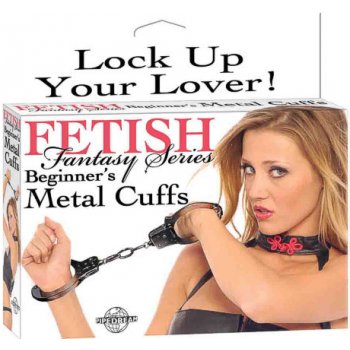 Fetish Fantasy Kovová pouta Series Beginner's Metal Cuffs