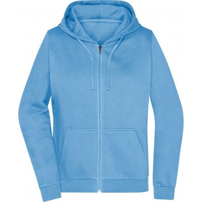 James Nicholson Promo Zip hoody modrá nebeská