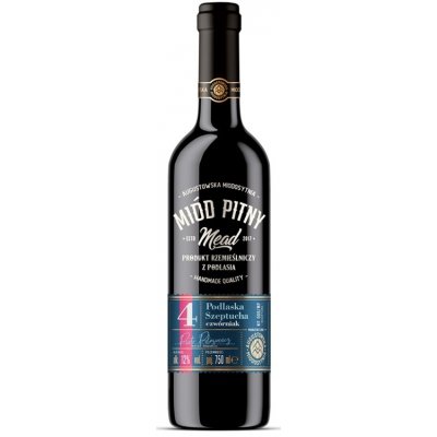 Augustowska Miodosytnia Podlaska Szeptucha Miód Pitny Czwórniak 0,75 l – Zboží Mobilmania