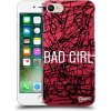Pouzdro a kryt na mobilní telefon Apple Pouzdro Picasee silikonové Apple iPhone 8 - Bad girl čiré
