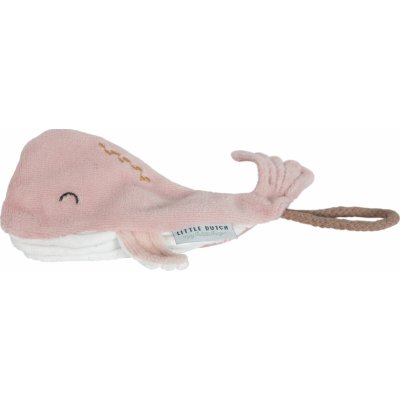 Little Dutch Ocean klip velryba pink