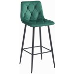 Textilomanie NADO VELVET tmavě zelená / černá – Zboží Dáma