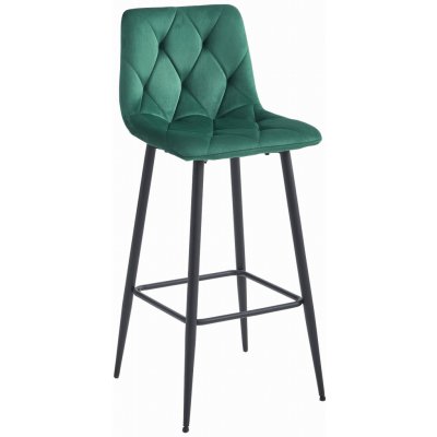 Textilomanie NADO VELVET tmavě zelená / černá – Zboží Dáma