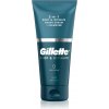 Gel na holení Gillette Body&Intimate 2in1 Shave Cream přípravek na holení třísel s mycí emulzí pro muže 150 ml