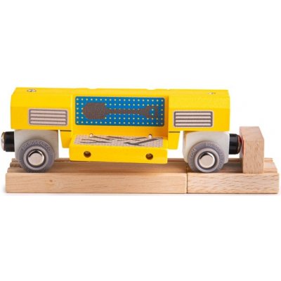 Bigjigs Rail Dřevěná mobilní dílna – Hledejceny.cz