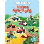 Hra se silikonovými samolepkami traktory – Zboží Dáma