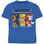 SpinMaster Chlapecké bavlněné tričko s krátkým rukávem Tlapková patrola modré – Zboží Dáma