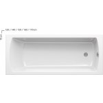Ravak CLASSIC II 160 x 70 cm CC41000000 – Sleviste.cz