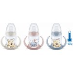 Nuk kojenecká láhev na učení Medvídek Pú s kontrolou teploty béžová 46040 150 ml – Zboží Dáma