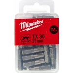 Milwaukee standardní bity TX30x25mm 25ks 4932399599 – Zbozi.Blesk.cz