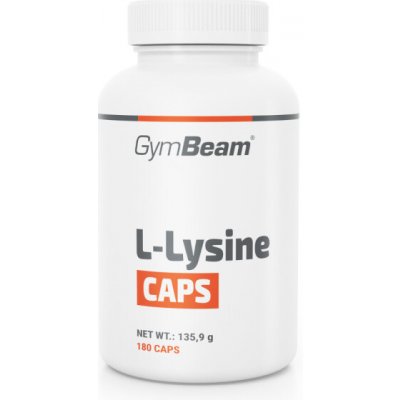GymBeam L-lysine CAPS 180 kapslí – Zboží Mobilmania