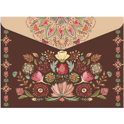 ARGUS Plastová obálka s drukem A4 Floral scape 16500389 – Zboží Živě