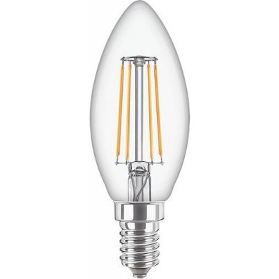 Philips CorePro LEDCandle ND 4.3-40W E14 827 B35 CL G LED žárovka 4,3W 470lm – Hledejceny.cz